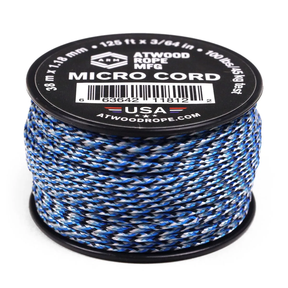 1.18mm Micro Cord - Blue Snake