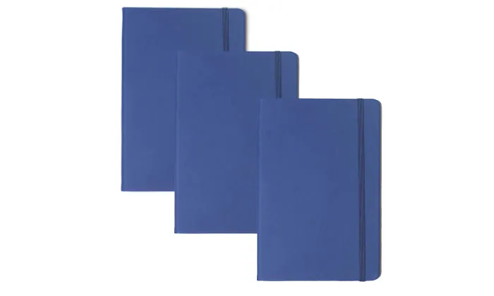 3 Piece Leatherette A6 Journal