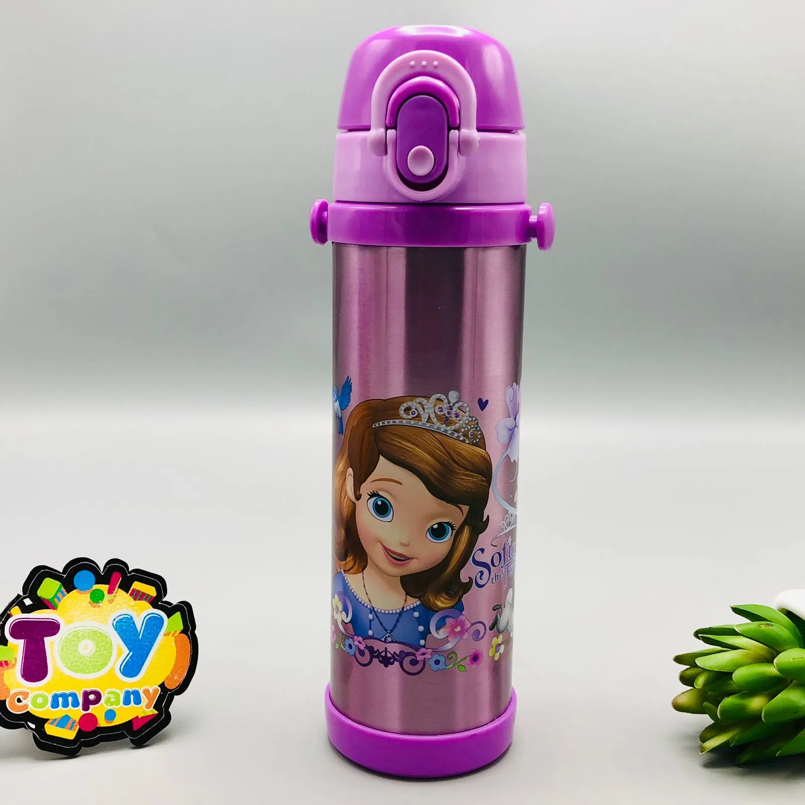 500ml Stainless Steel Sipper Water Bottle For Girls - Assortment