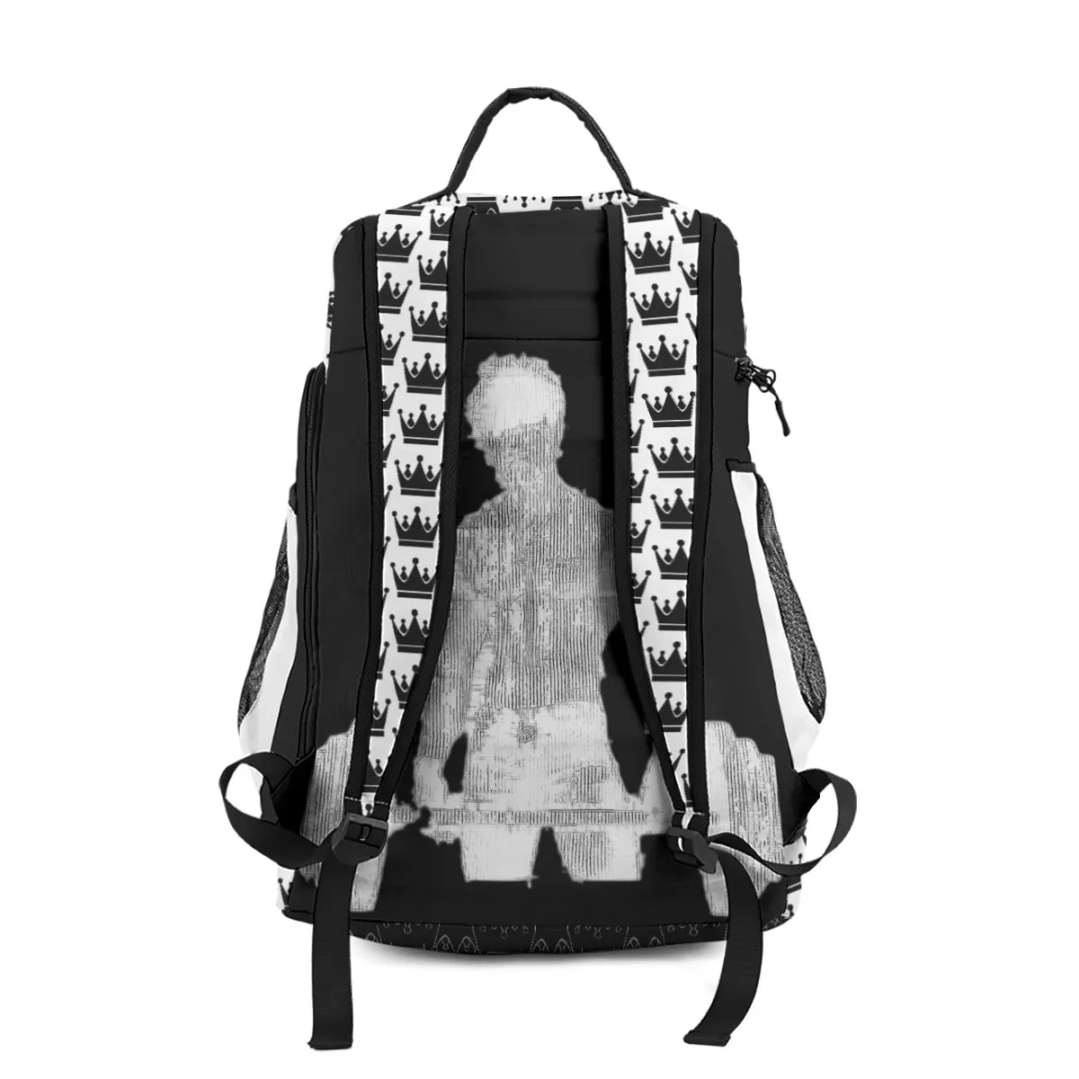 All-Over Print Multifunctional Backpack weightlifting, theme