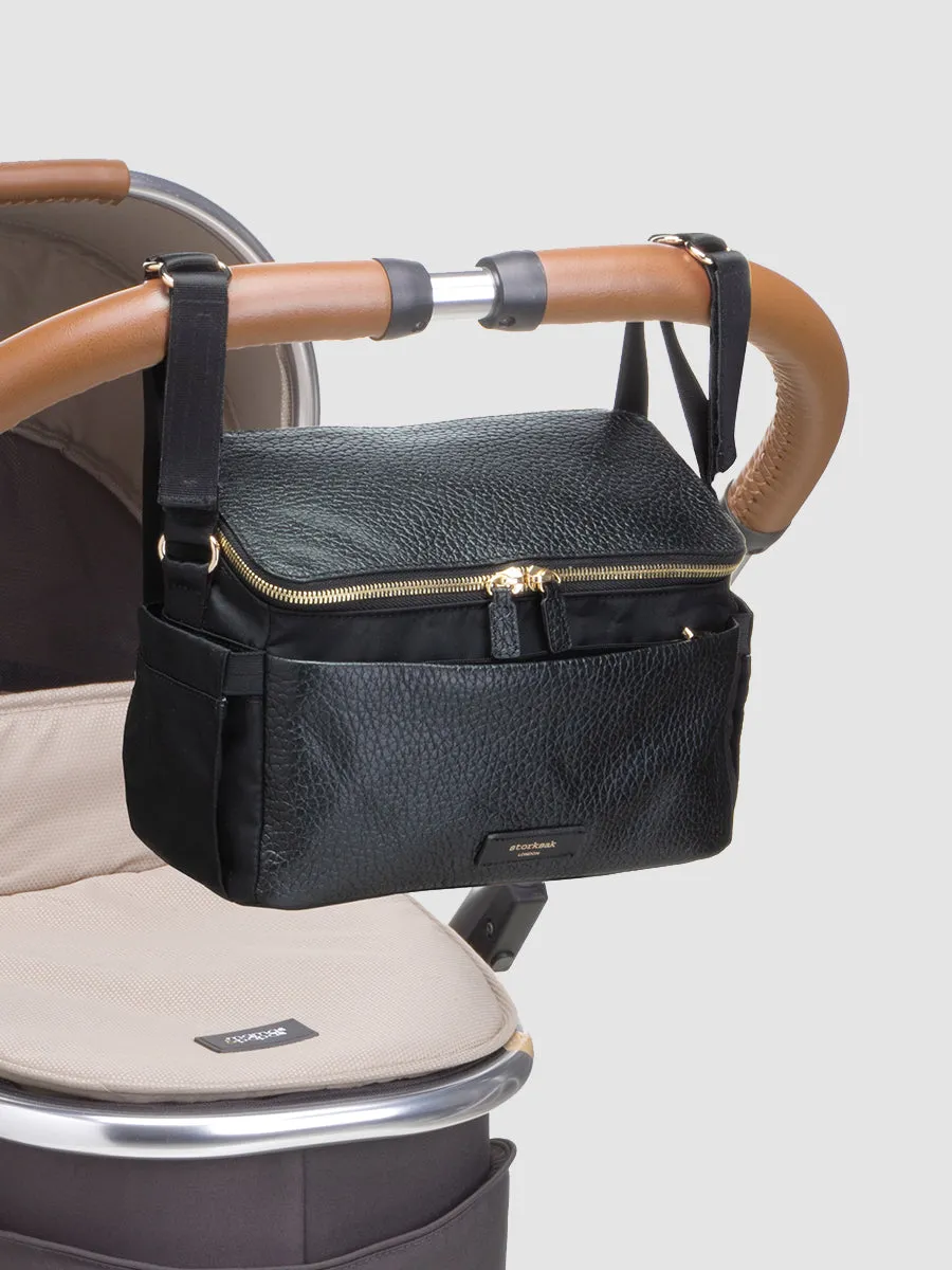 Alyssa Stroller Bag Black & Gold