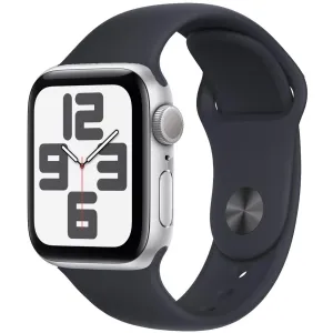 Apple Watch SE 40mm Silver Aluminium Case GPS (S/M) Band  [2023] [~Renewed]