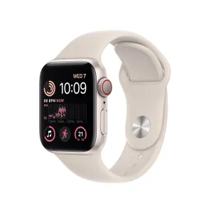 Apple Watch SE 40mm Starlight Aluminium Case GPS   Cellular [2022]