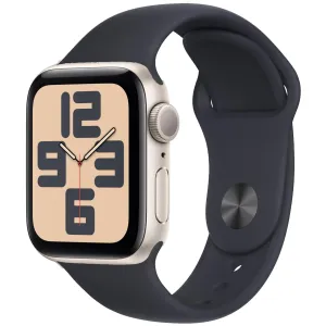 Apple Watch SE 44mm Starlight Aluminium Case GPS (M/L)[2023] [~Renewed]