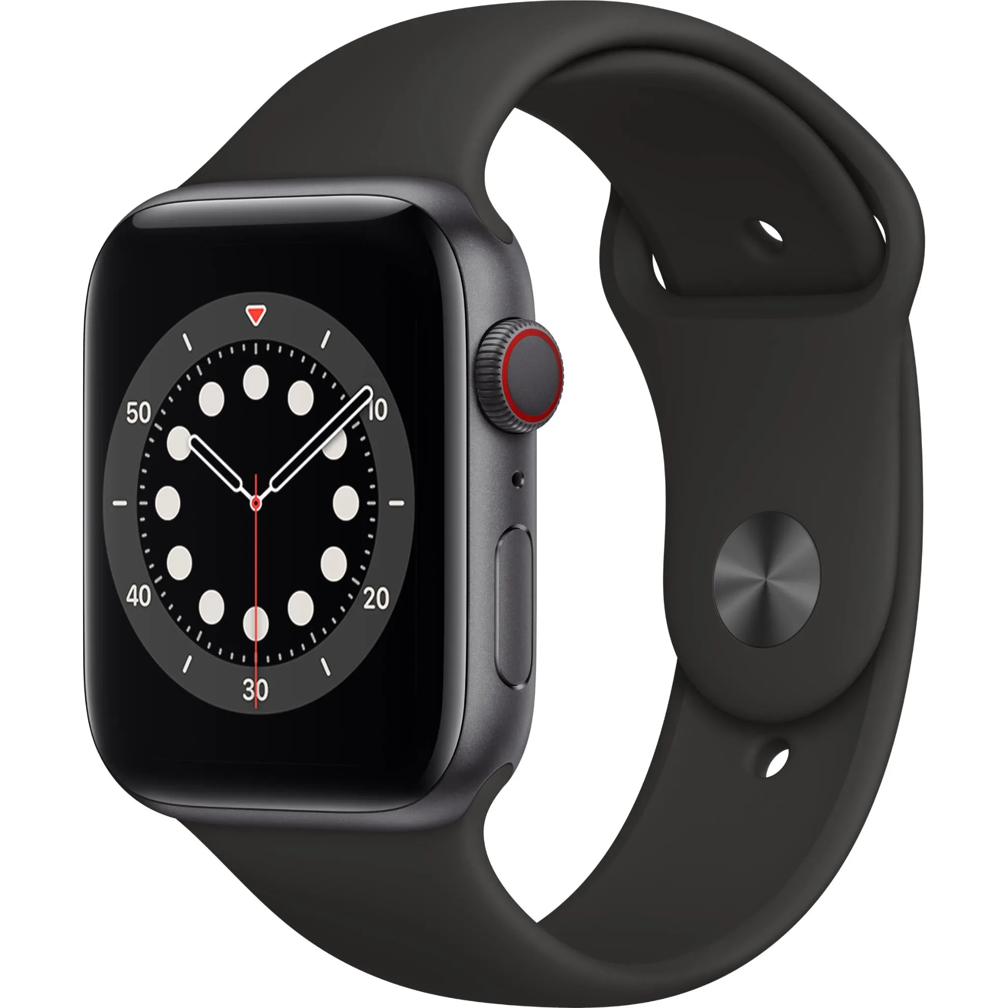 Apple Watch Series 6 44mm Space Grey Aluminium Case GPS   Cellular [~Renewed]