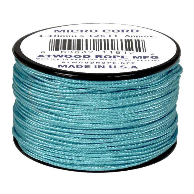 Atwood Micro Cord 1.18mm - Carolina Blue