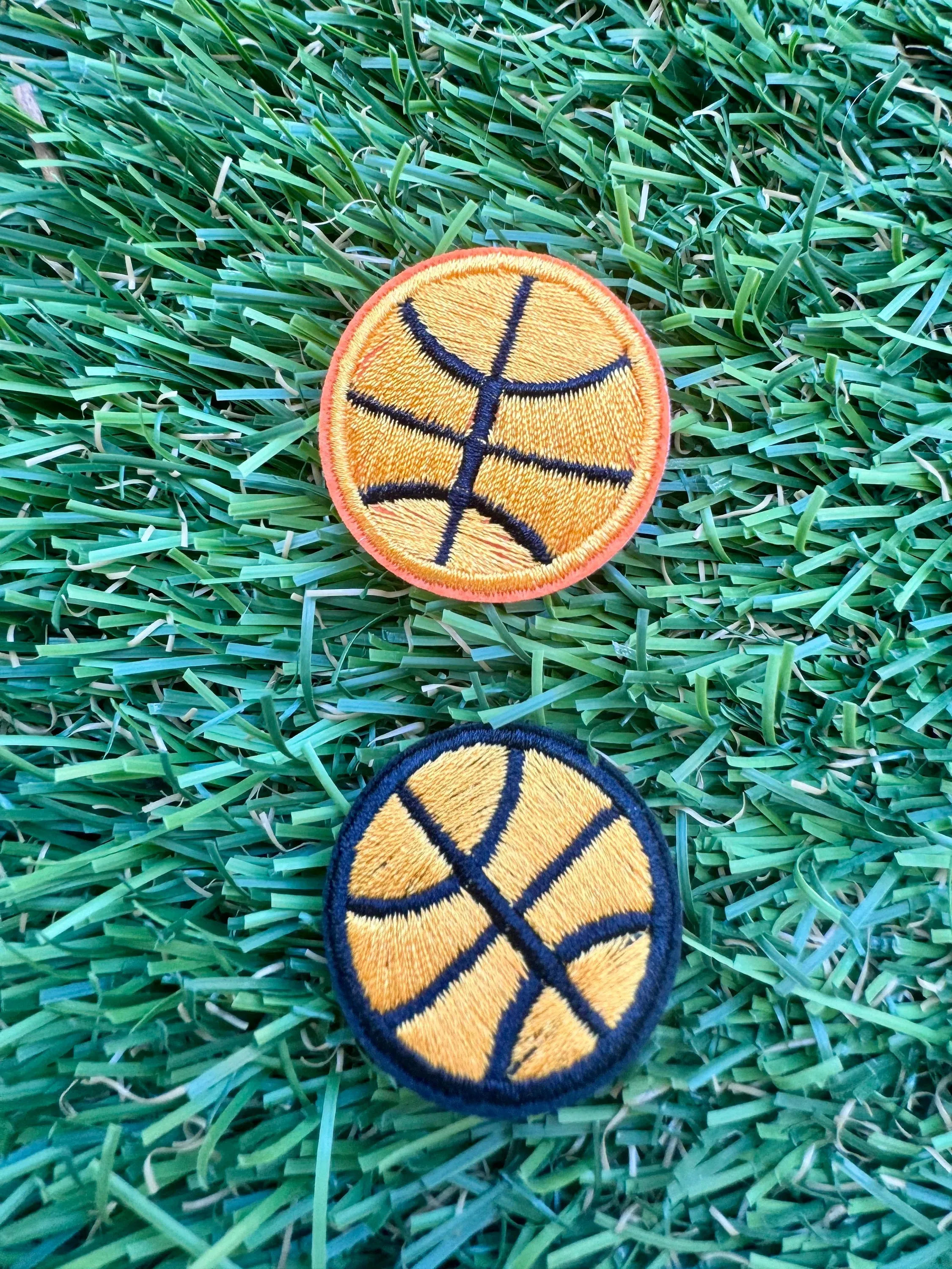 Basketball Iron On Patches