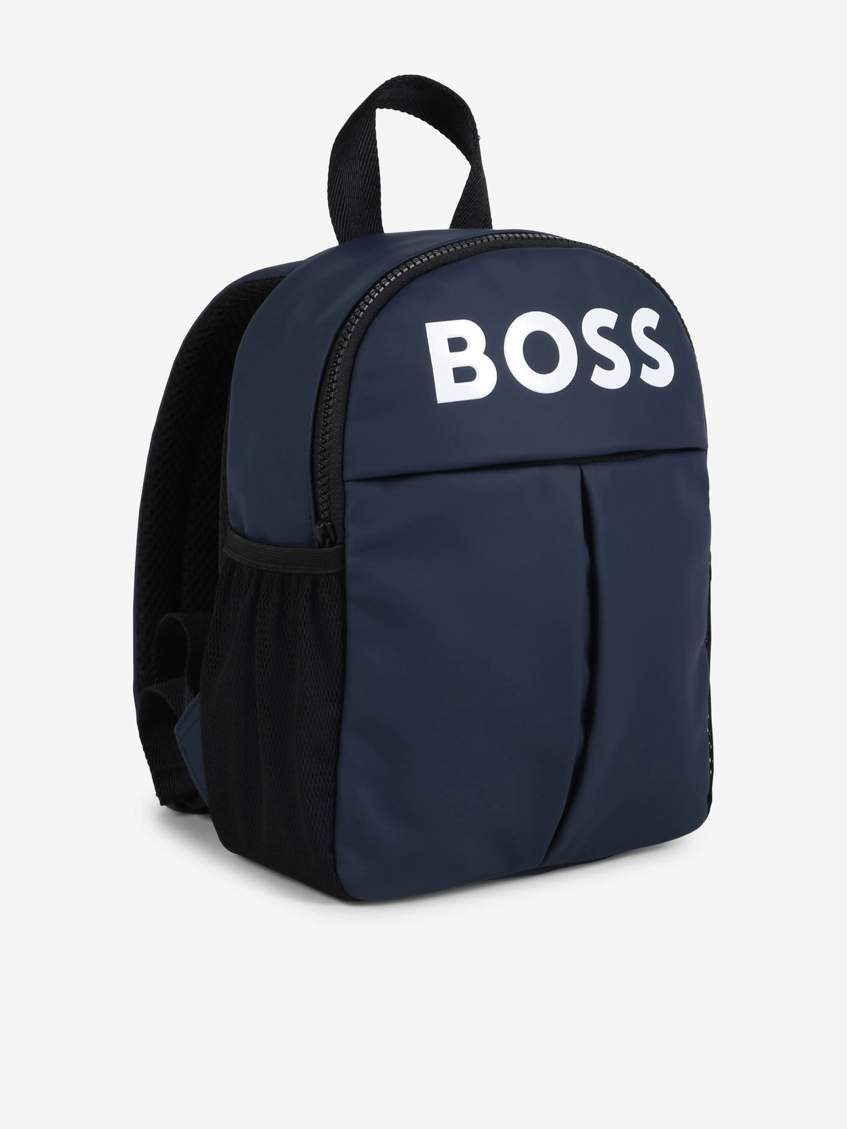 BOSS Boys Logo Backpack in Navy (28cm)