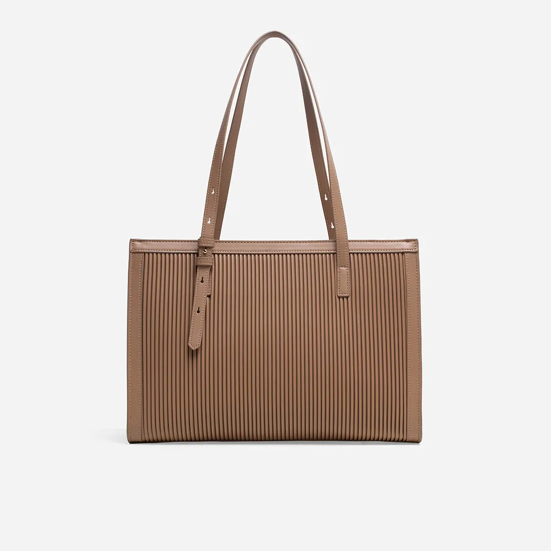 Brie Pleated Tote Bag