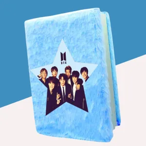 BTS A5 Size Fur Notebook - 140 Pages ( Pack of 1 )