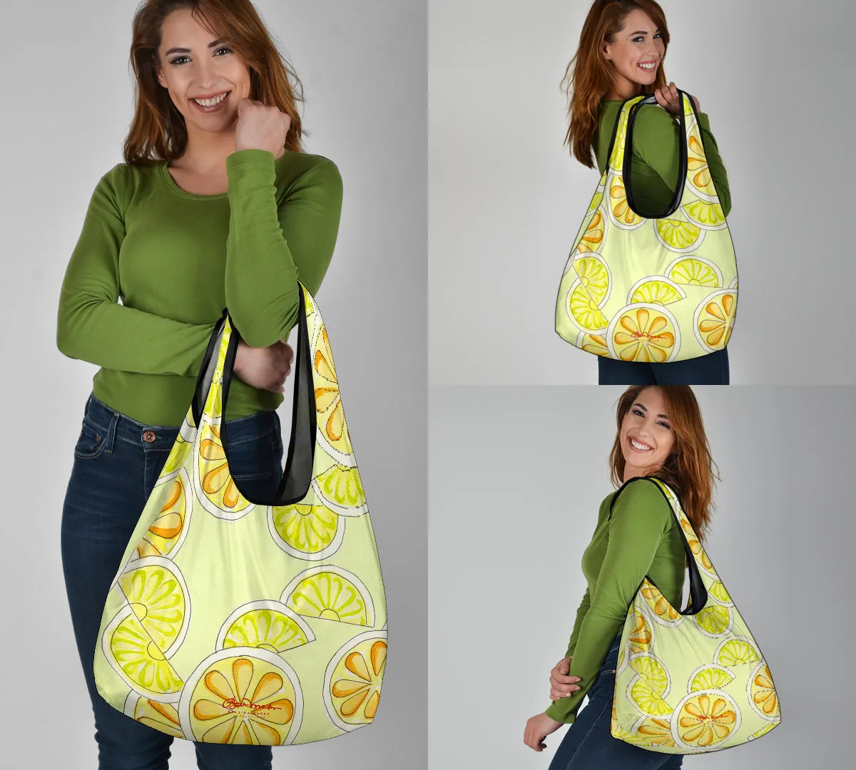 Citrus Fruits Grocery Bag