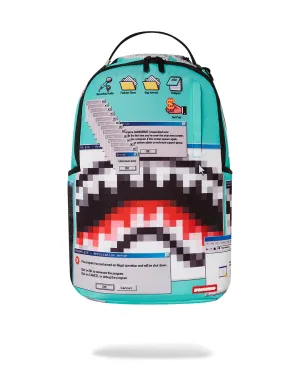 Computer Virus Shark Backpack