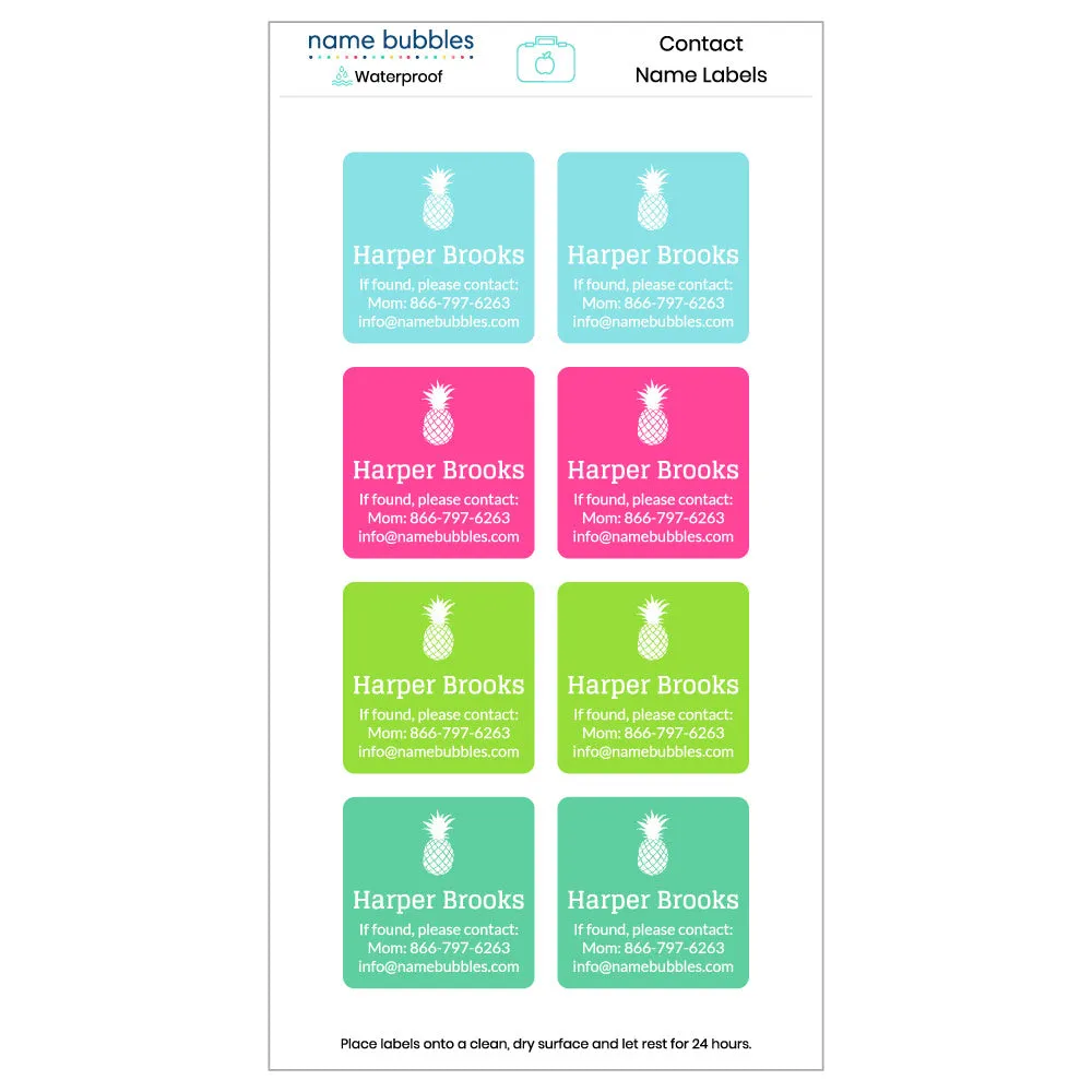 Custom Contact Labels