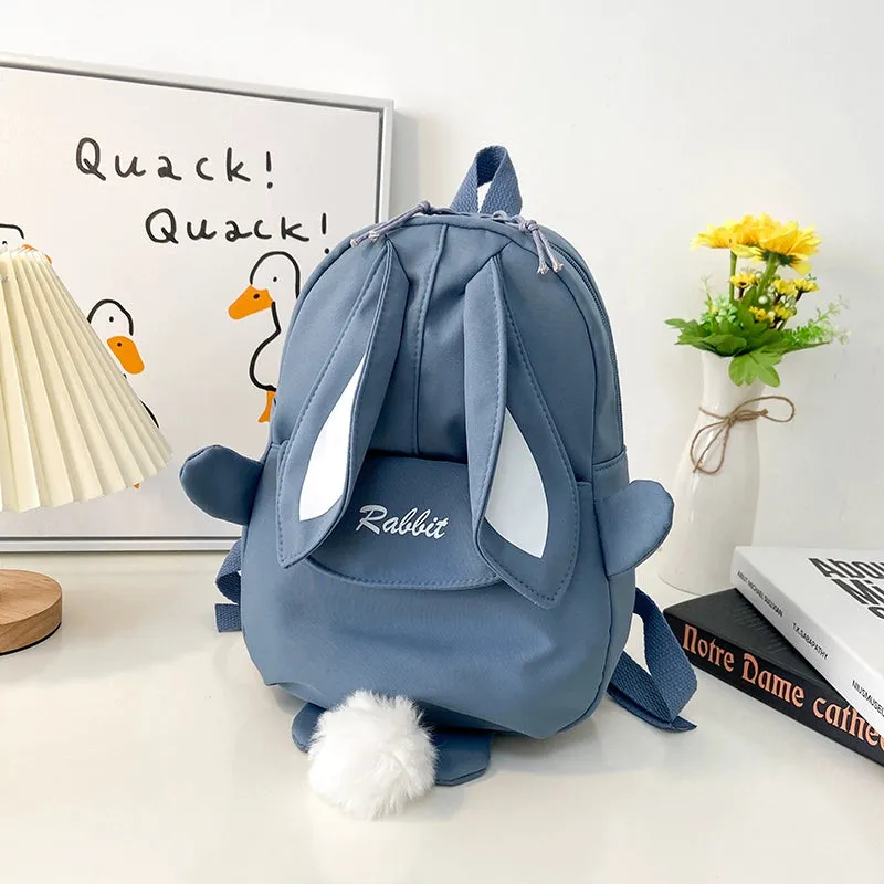 Cute Cartoon Bunny Ears Backpack for Kids - Back to School Collection