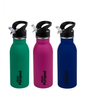 Décor Pumped Snap n Seal™ Matte Stainless Steel Bottle 500ml