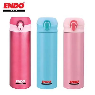 ENDO 480ml Lightweight Double Stainless Steel Flask