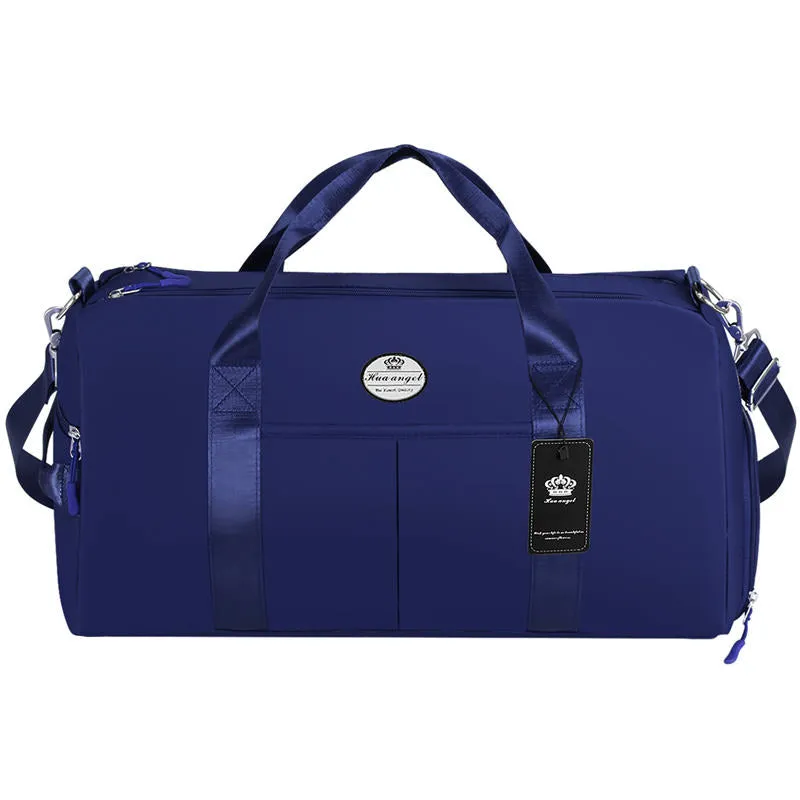 Fitness Gym Bag | Swim Travel Duffel Bag with Shoes Compartment and Wet Pocket