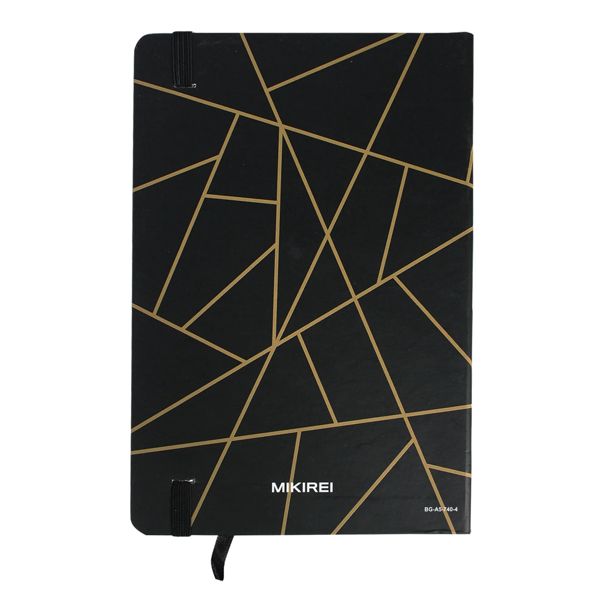 Geometric Marble Prints Hardback Notebook - Set of 2 (A5 & A7)