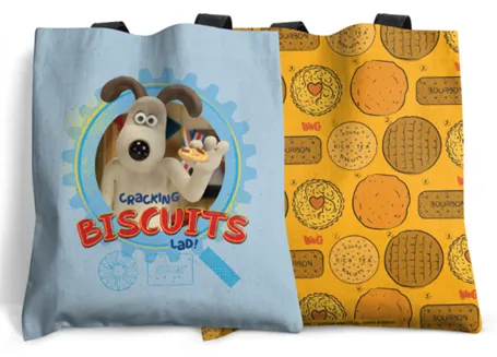 Gromit 'Cracking Biscuits Lad' Tote Bag