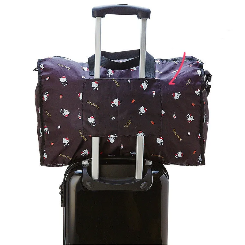 Hello Kitty All-Over Print Foldable Weekender Bag