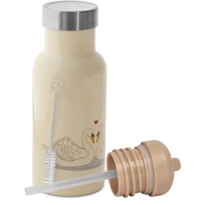 Konges Sløjd Swan Beige Thermo Bottles