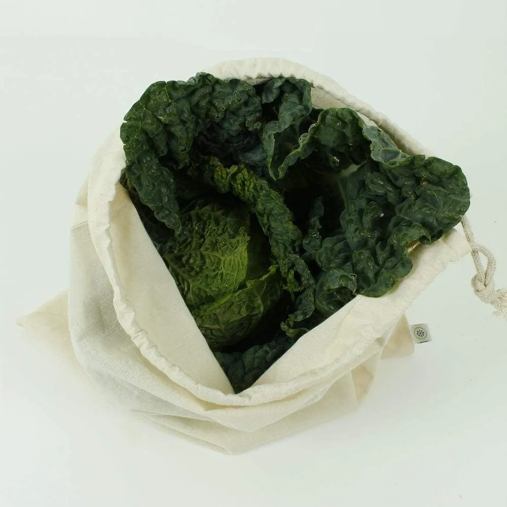 Large Recycled Cotton Produce Bag