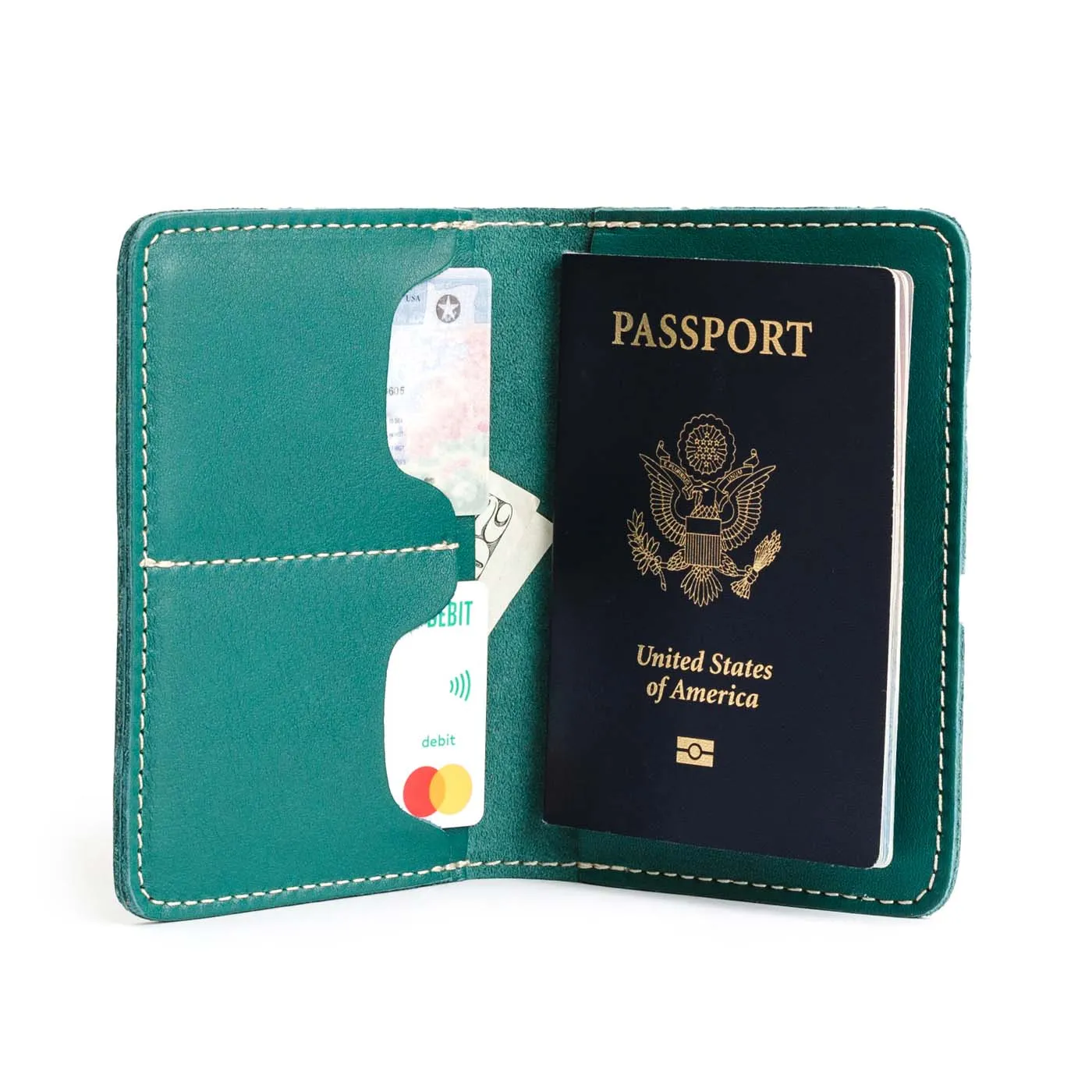 Leather Modern Passport Holder