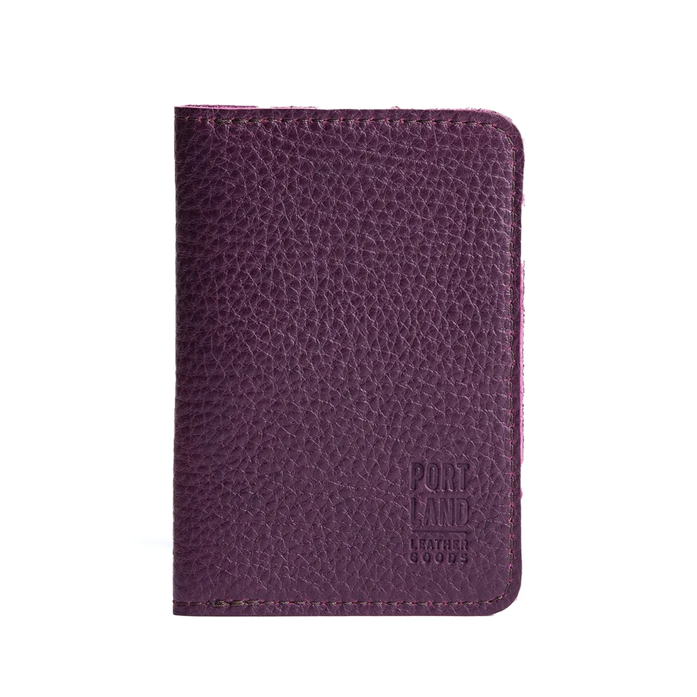 Leather Modern Passport Holder