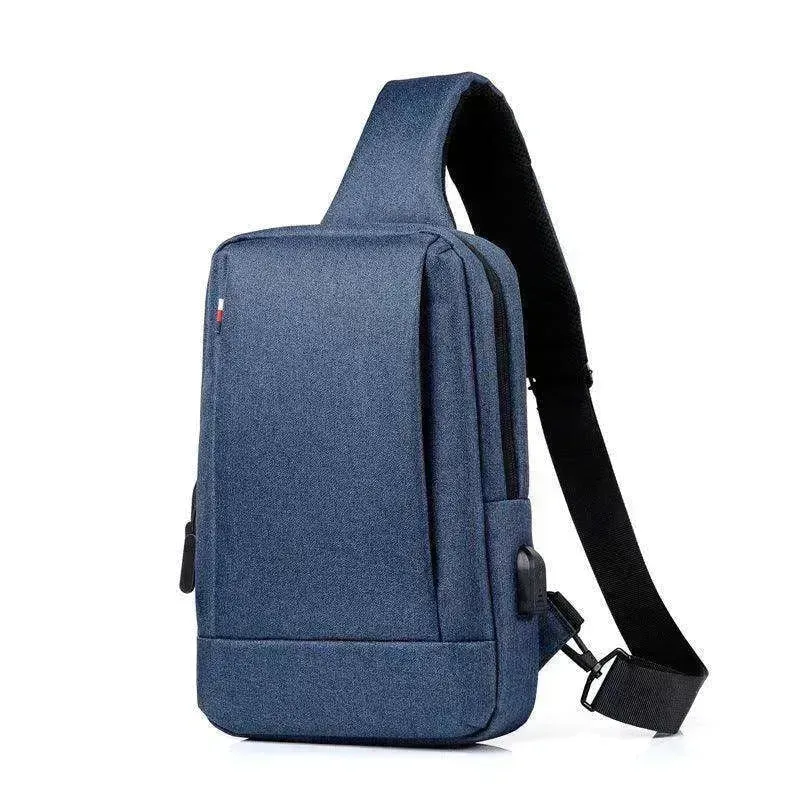 Men Chest Bag Shoulder Crossbody Sling Backpack