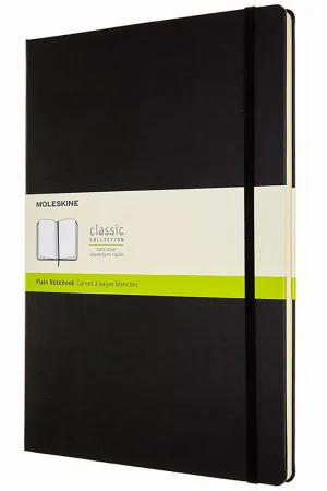 Moleskine Hard Cover Plain A4 Black