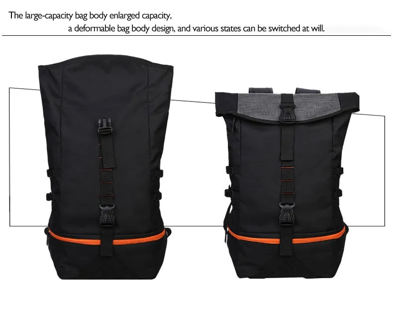 New Large Capacity Basketball Backpack Men's Multi function Out Door Travel