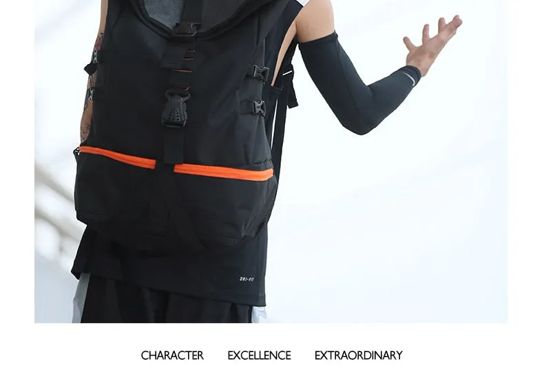 New Large Capacity Basketball Backpack Men's Multi function Out Door Travel