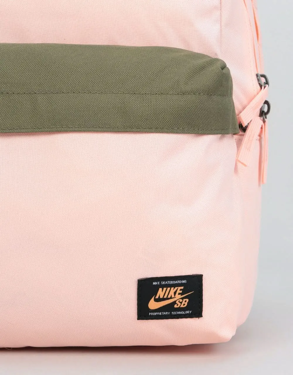 Nike SB Icon Backpack - Washed Coral/Medium Olive/Fuel Orange