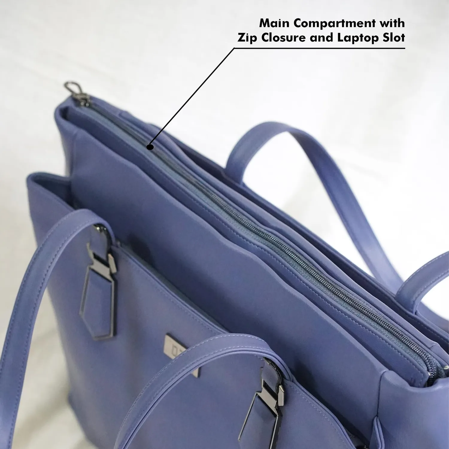 OZO Elegant Women's Laptop Bag - Spacious, Secure & Multi-Compartment Work Tote for Laptops, Tablets & Essentials