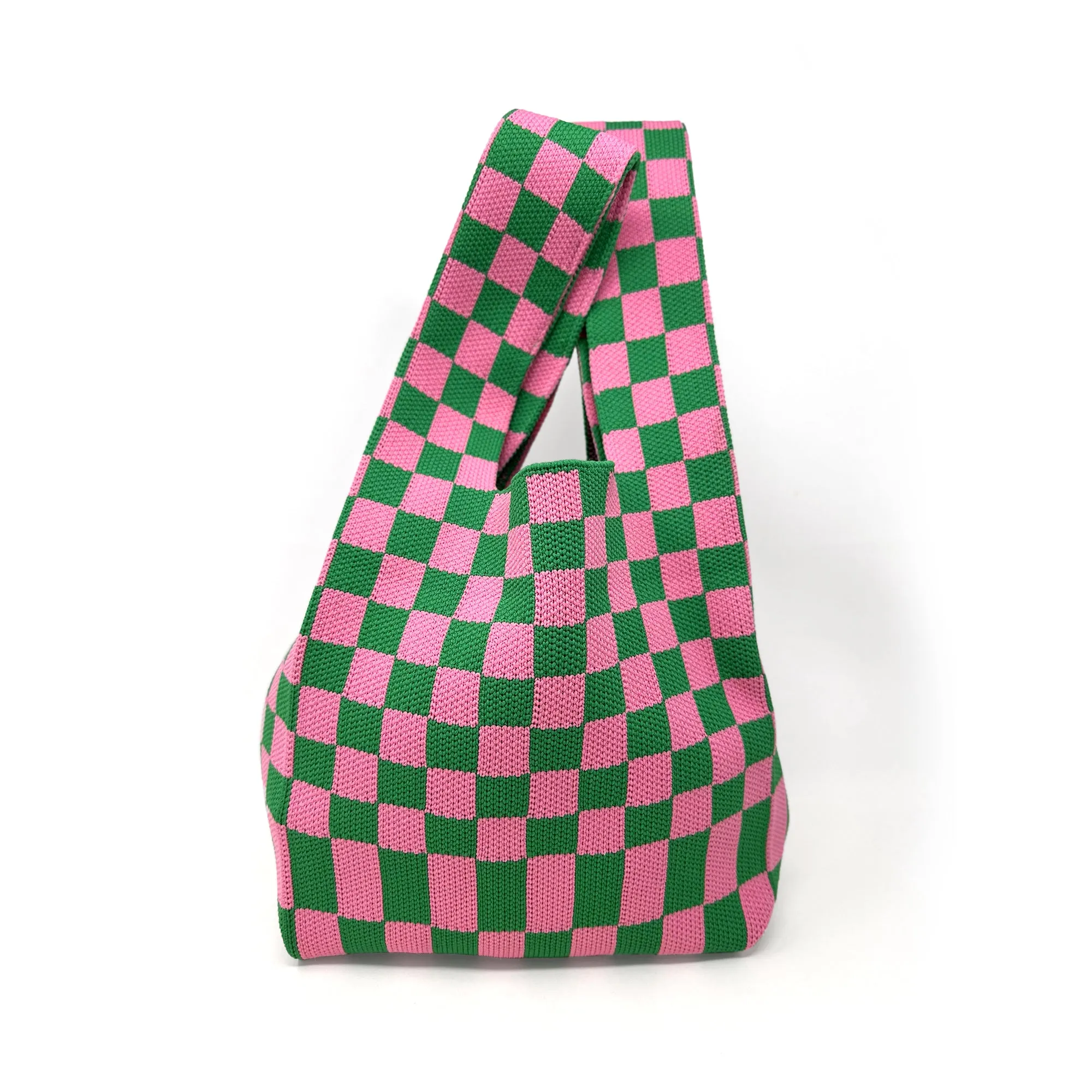 Patti Checkered Tote Bag - Reusable and Stylish Shopping Bag for Everyday Use