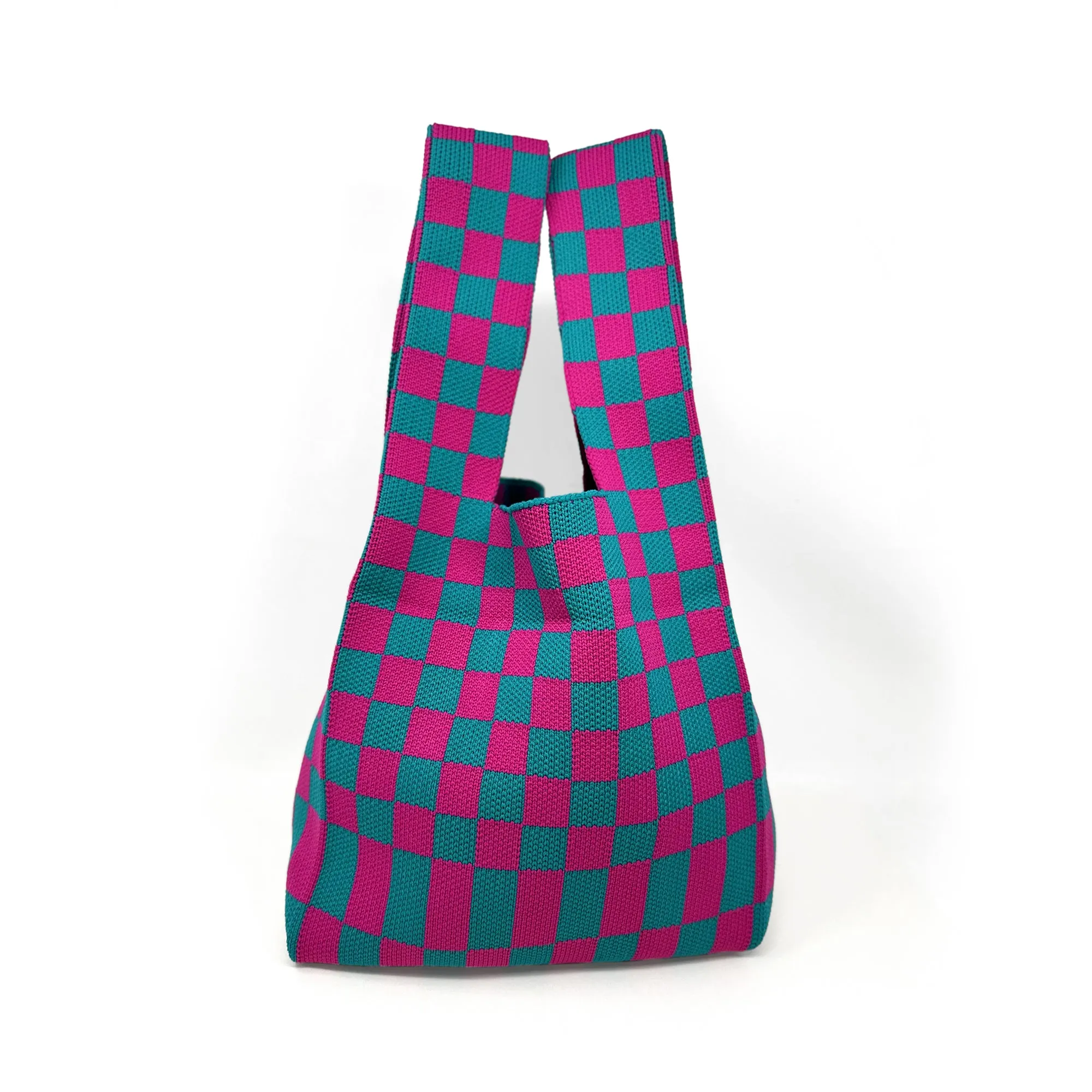 Patti Checkered Tote Bag - Reusable and Stylish Shopping Bag for Everyday Use