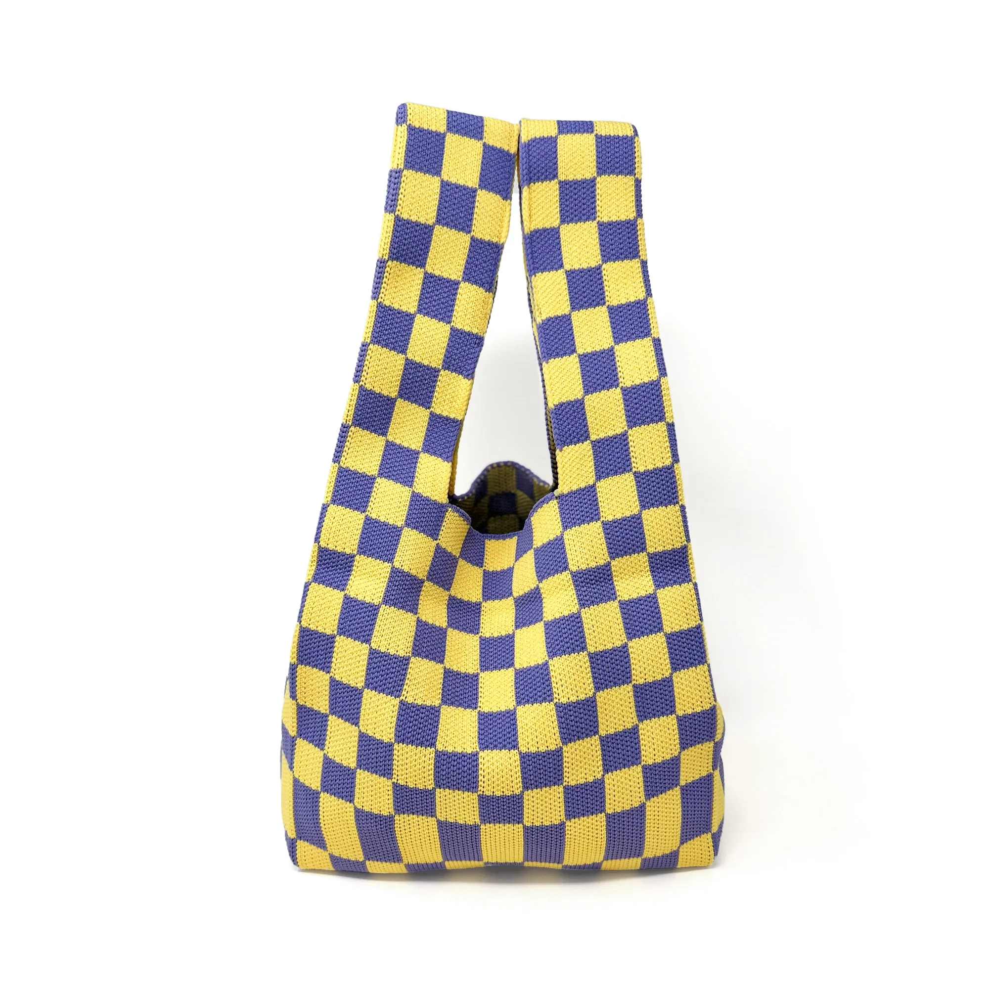 Patti Checkered Tote Bag - Reusable and Stylish Shopping Bag for Everyday Use