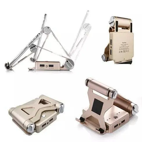 Podium Style Stand With Extended Battery Up To 200% For iPad, iPhone