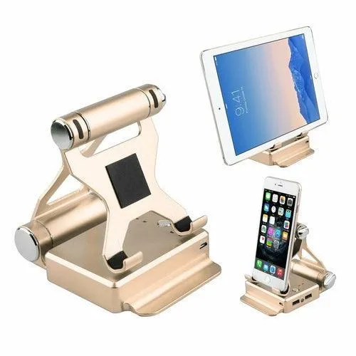 Podium Style Stand With Extended Battery Up To 200% For iPad, iPhone