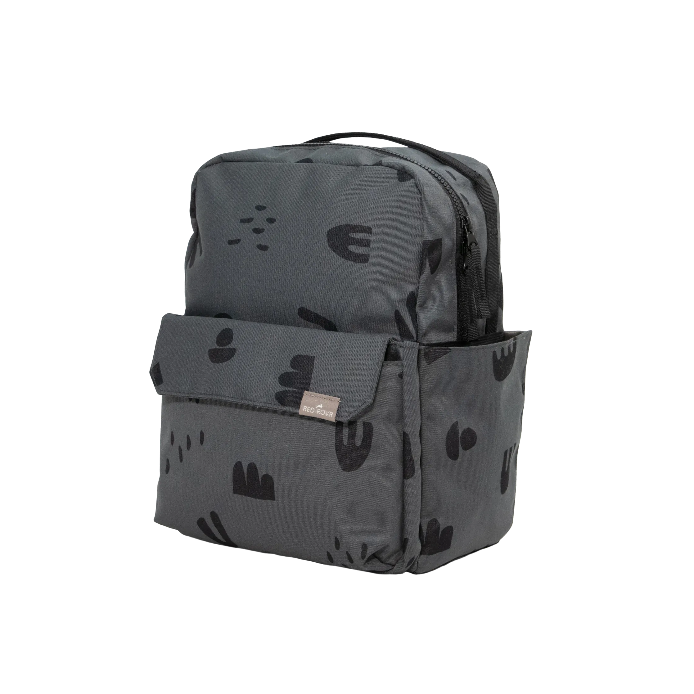 Red Rovr® Mini Roo Backpack - Charcoal Doodle