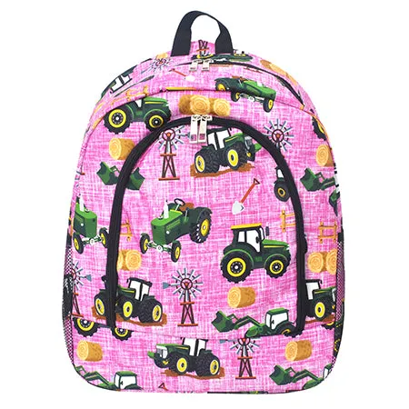 SALE! Tractor Field Canvas Backpack