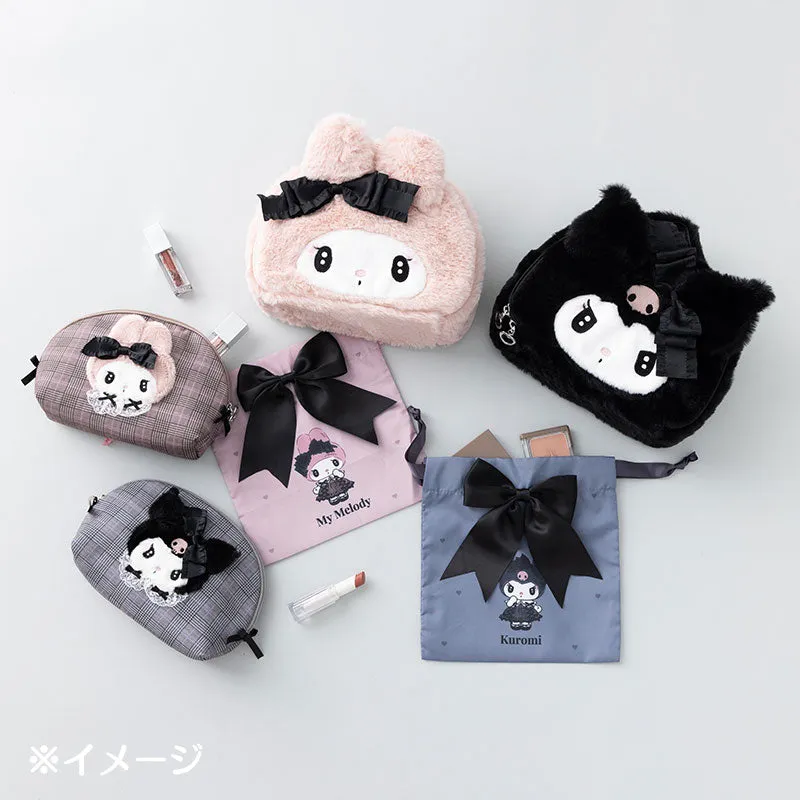 Sanrio My Melody "Melokuro" drawstring pouch