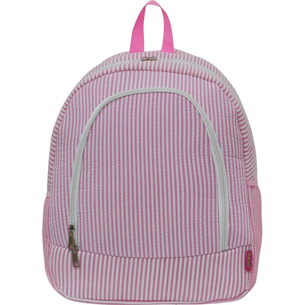 Seersucker Pink NGIL Backpack