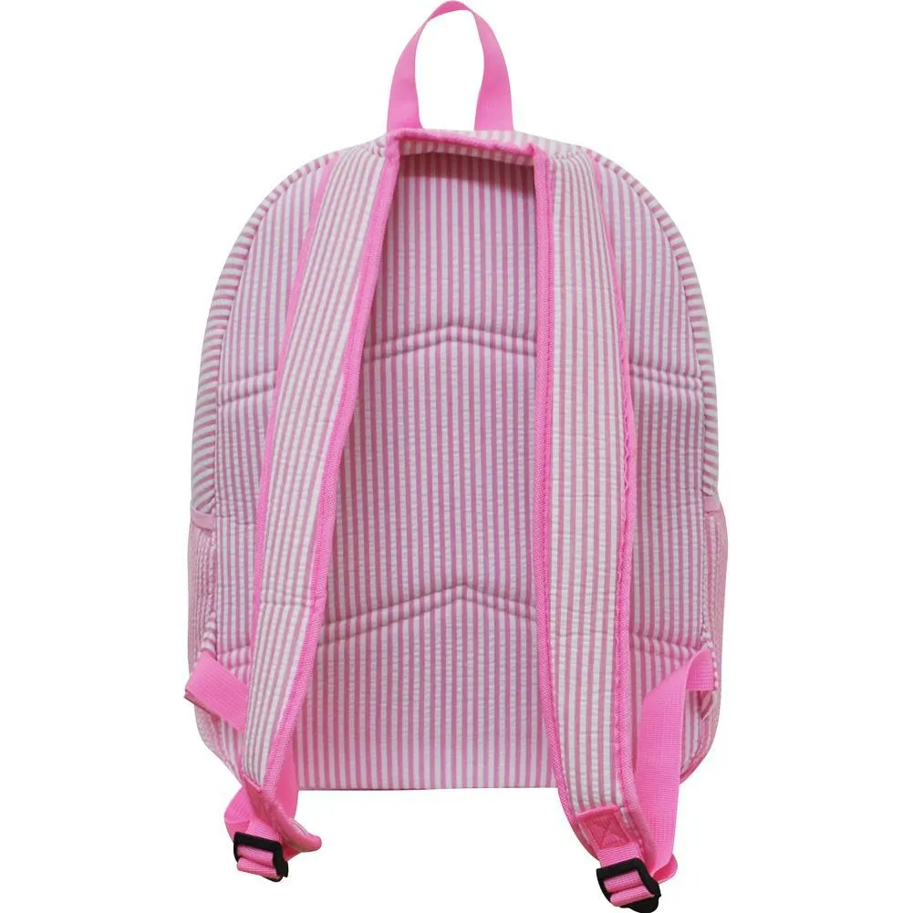 Seersucker Pink NGIL Backpack