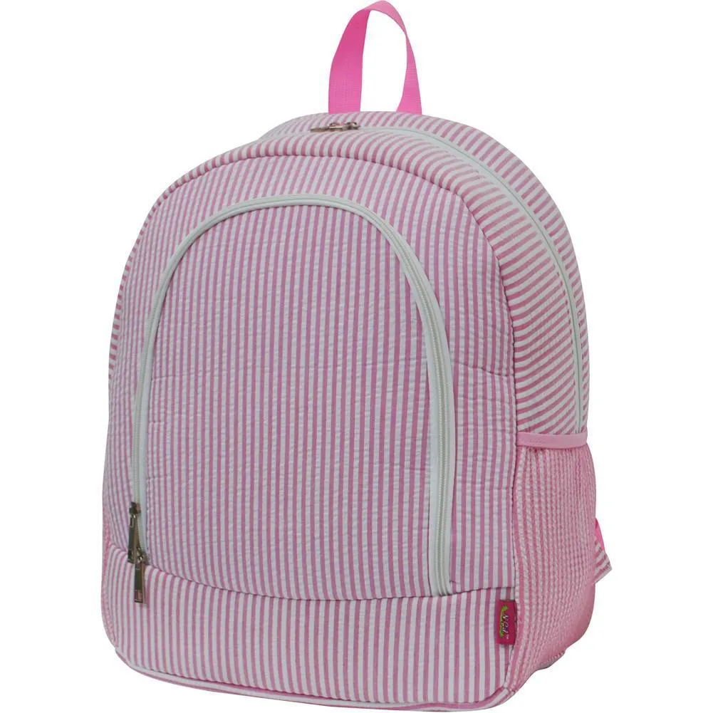 Seersucker Pink NGIL Backpack