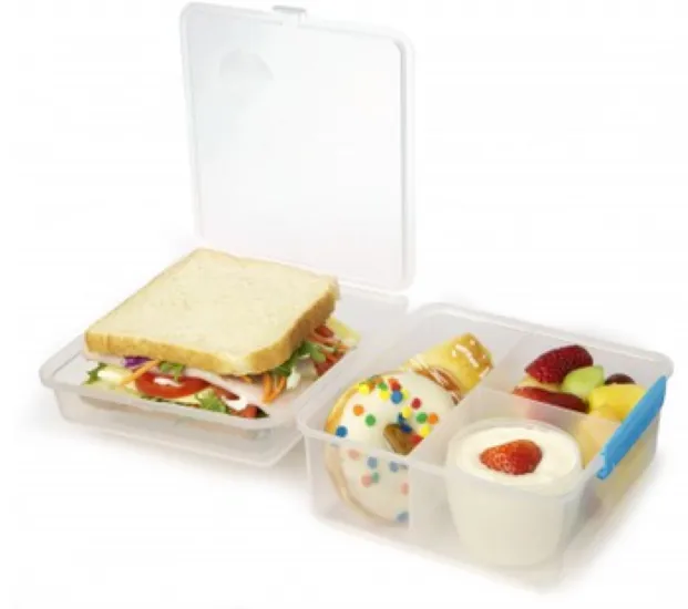 Sistema® 2L Lunch Cube Max TO GO™ with Yogurt Pot