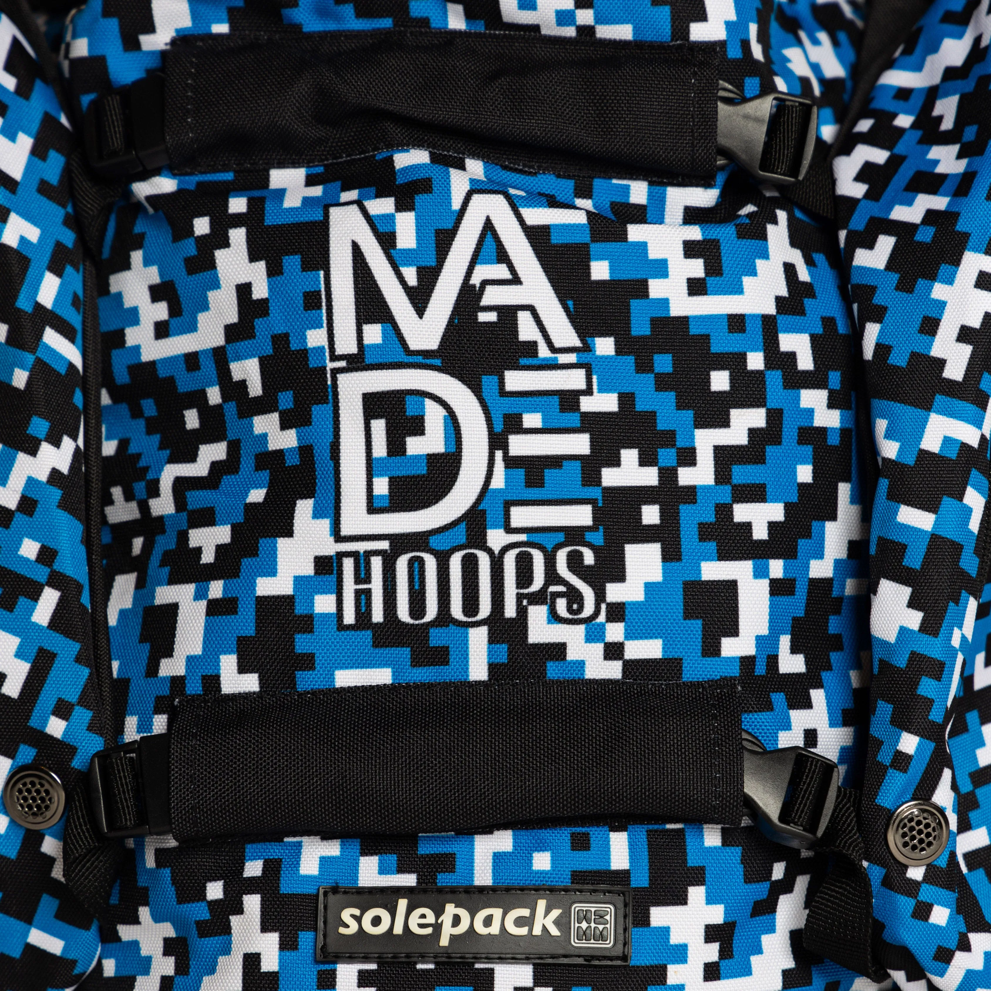 SOLEPACK x MADE HOOPS BACKPACK | DIGI CAMO BLUE