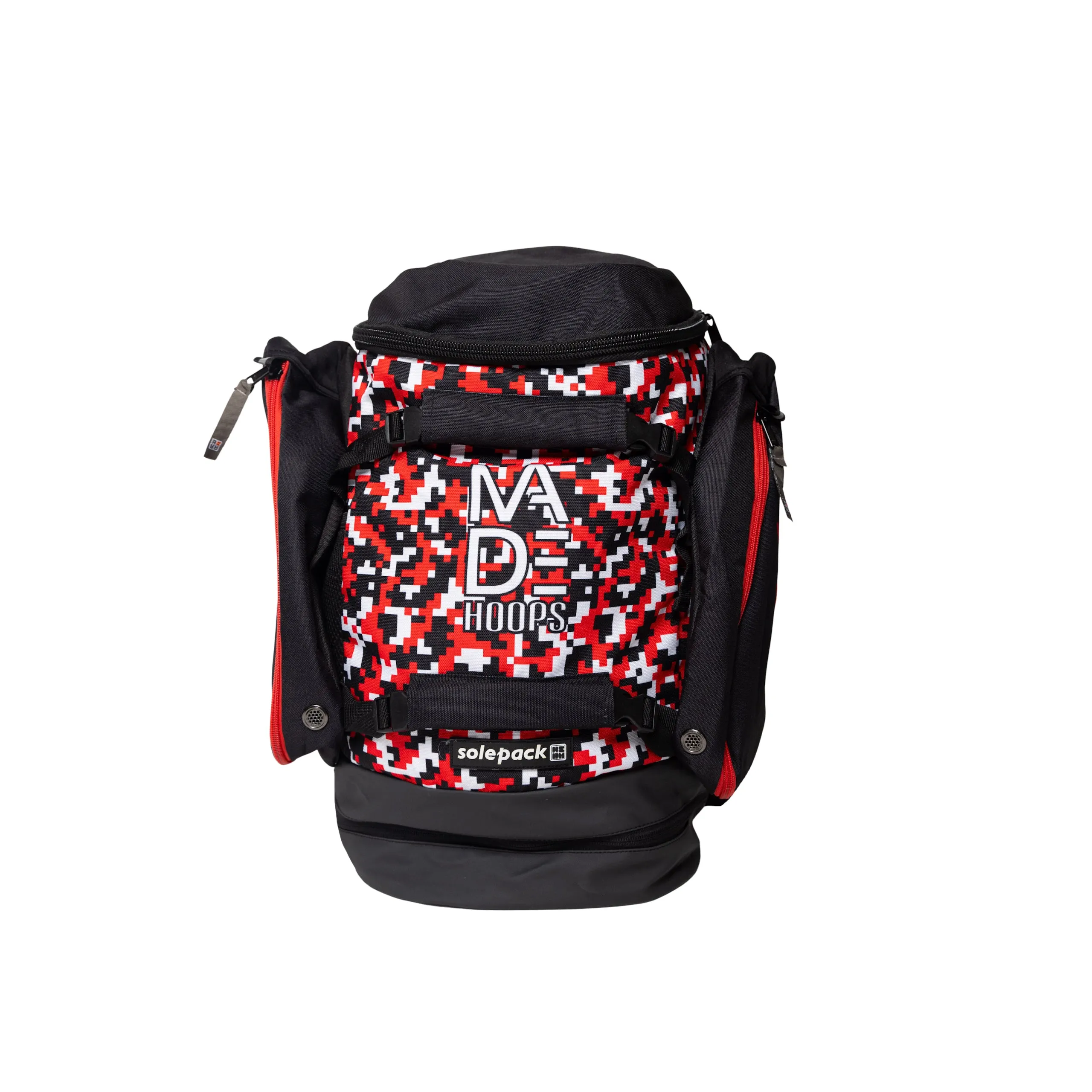 SOLEPACK x MADE HOOPS BACKPACK | DIGI CAMO RED