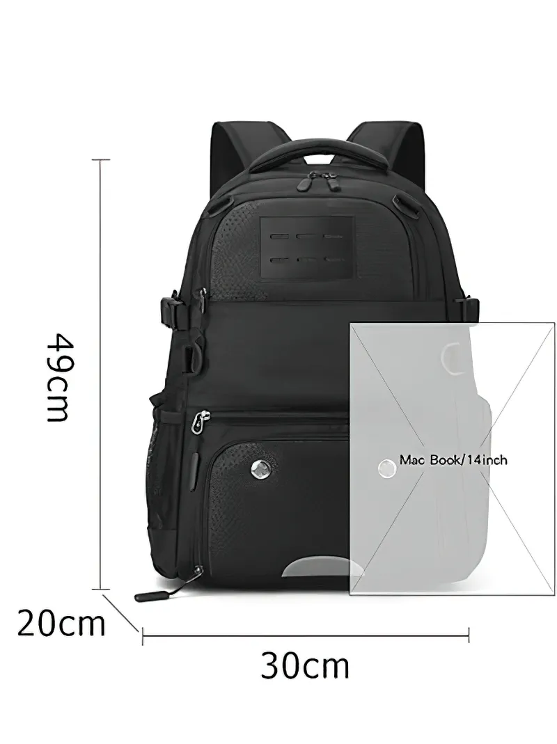 Sports Backpack With Shoe Compartment and Detachable Net Pocket - SF0808