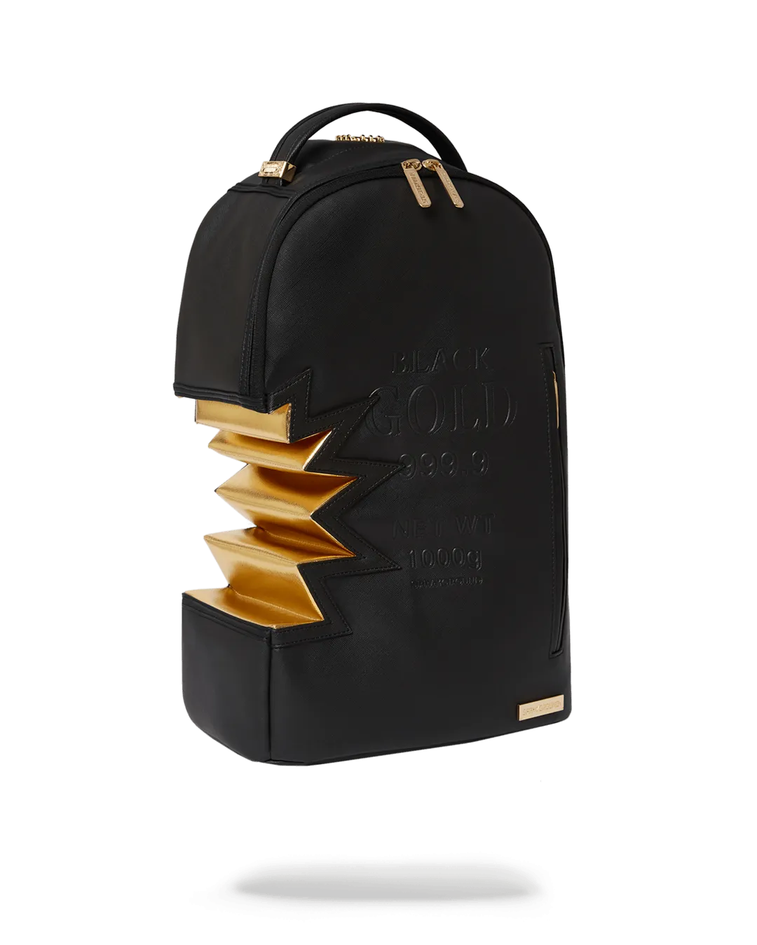 Sprayground Backpack Ai3 BLACK GOLD DLX BACKPACK Black